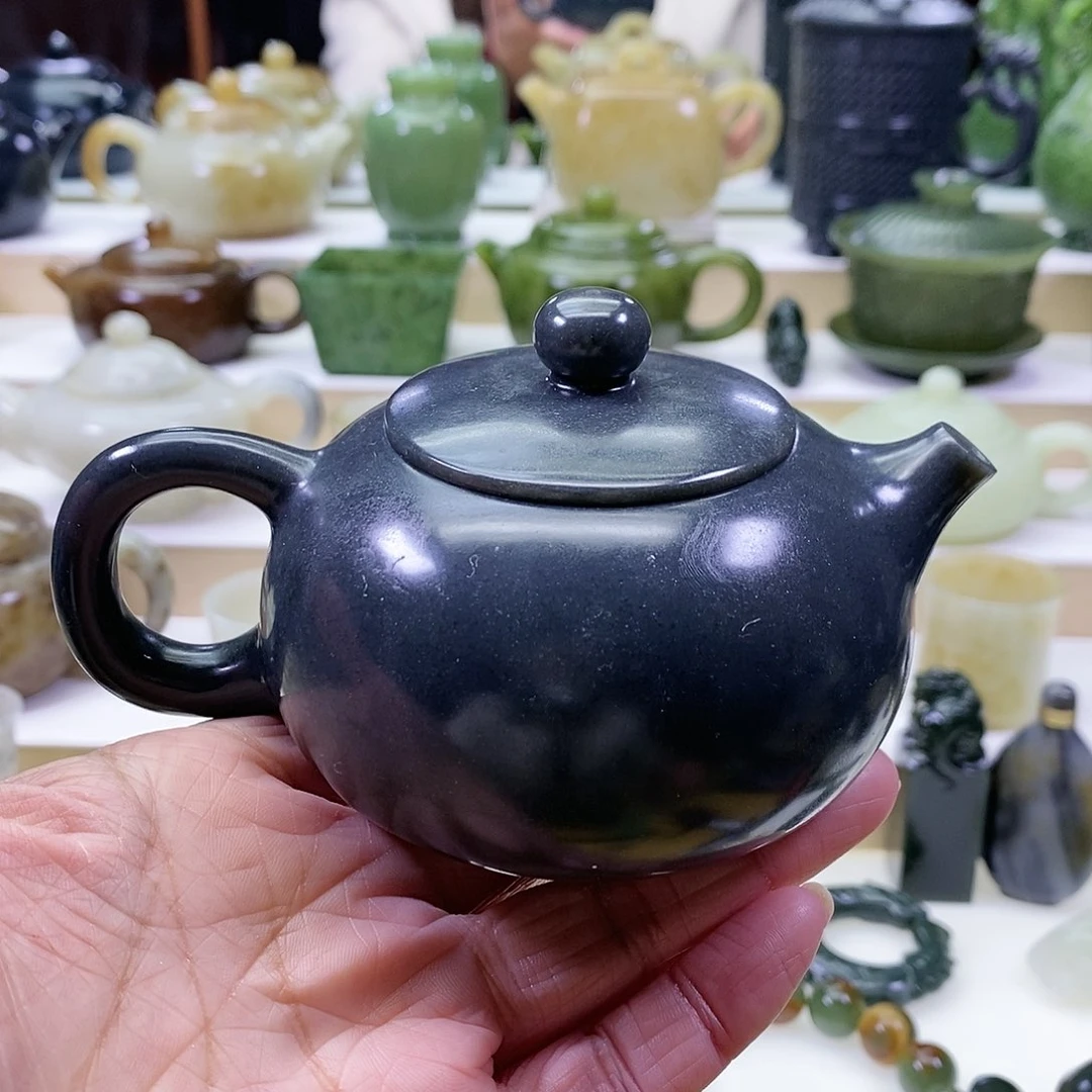 和田玉茶壶未镶嵌