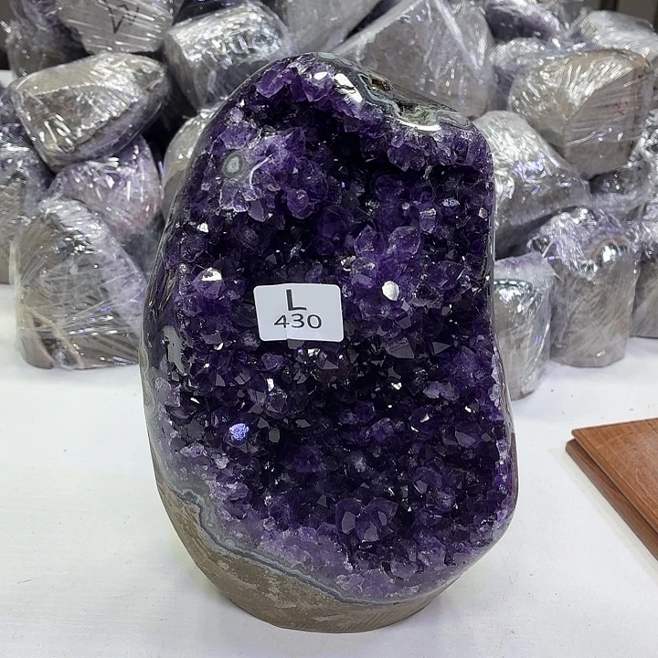 摆件水晶未镶嵌天然紫水晶