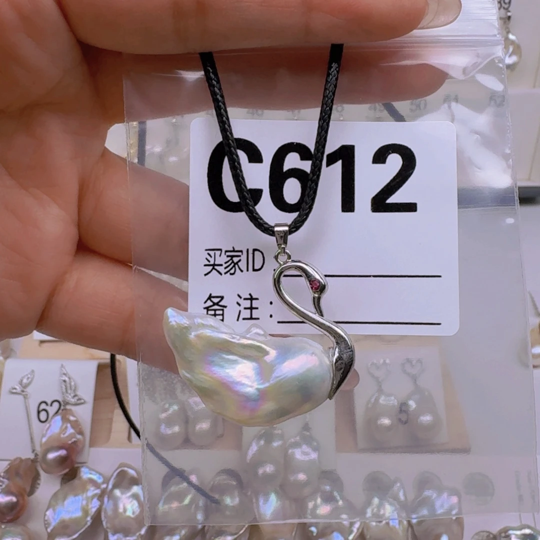 耳饰淡水珍珠银S925镶嵌