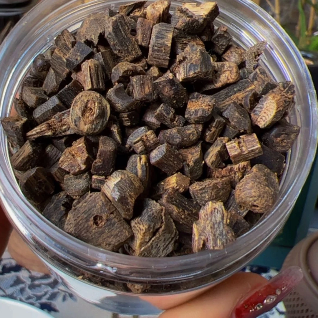 【闪购商品】沉香手把件宋**坊奇楠留疤高端车珠老料102克