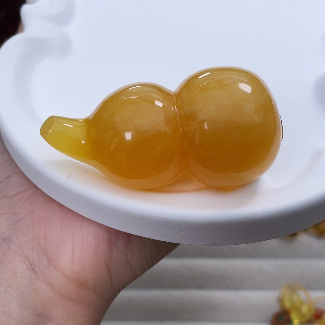 琥珀吊坠(不含链)未镶嵌