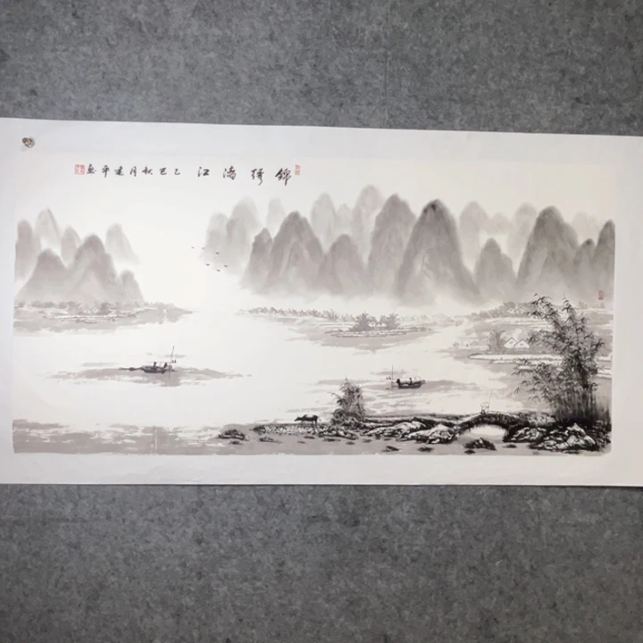 国画精品手绘国画作品