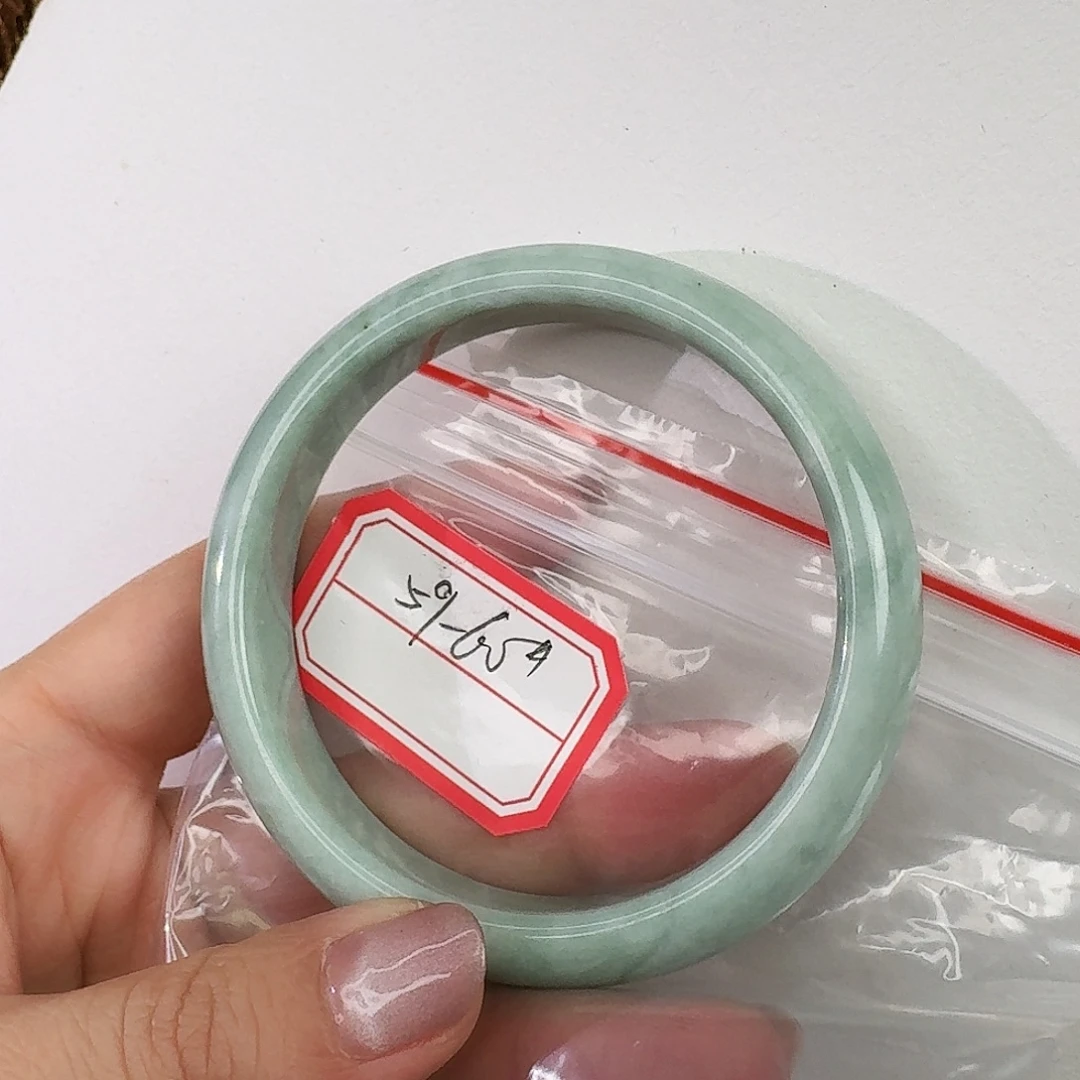 蓝田玉（蛇纹石化大理石玉）未镶嵌手镯