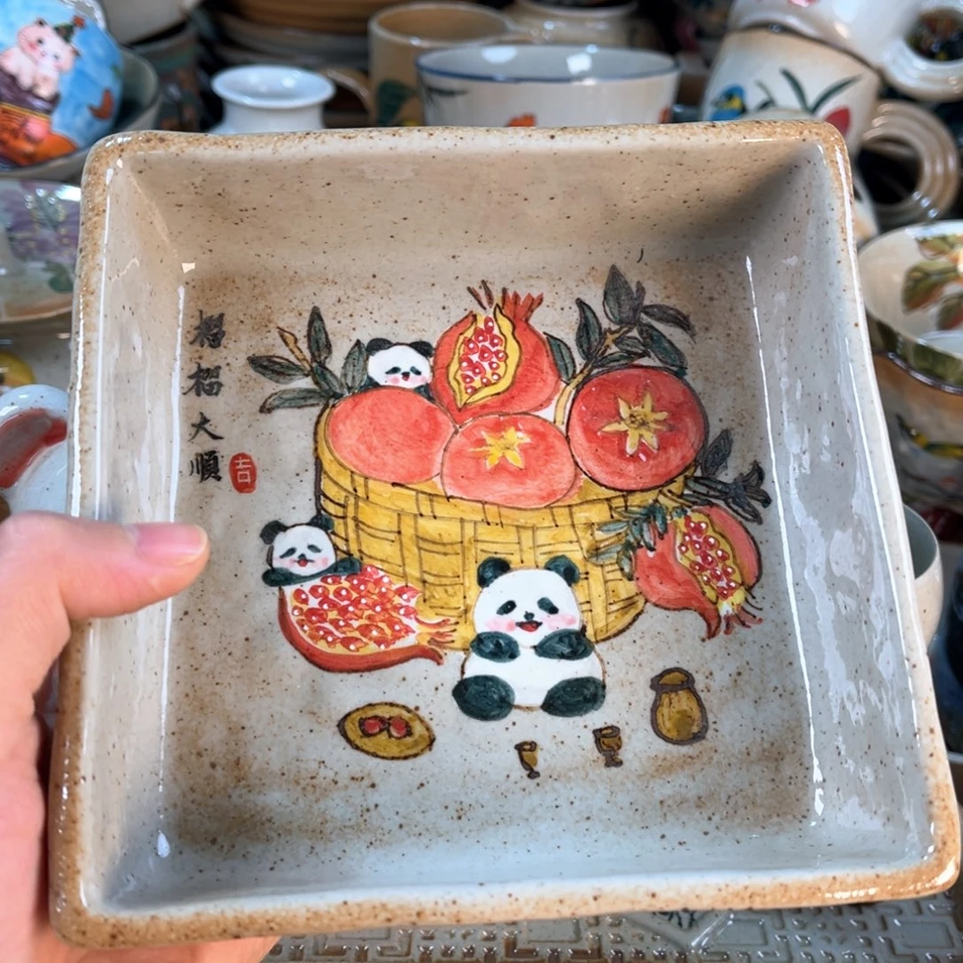 景德镇手工手绘杯