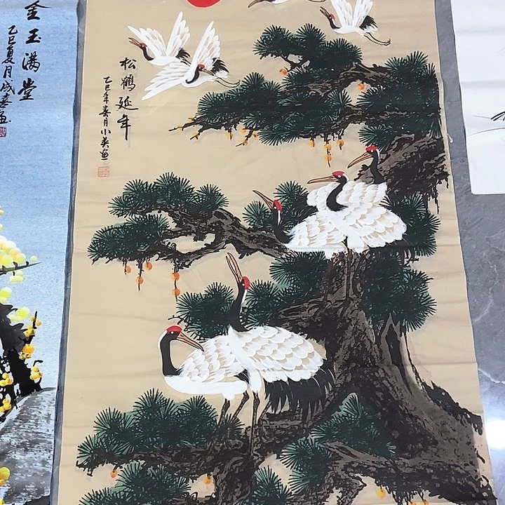 小周画廊的直播间