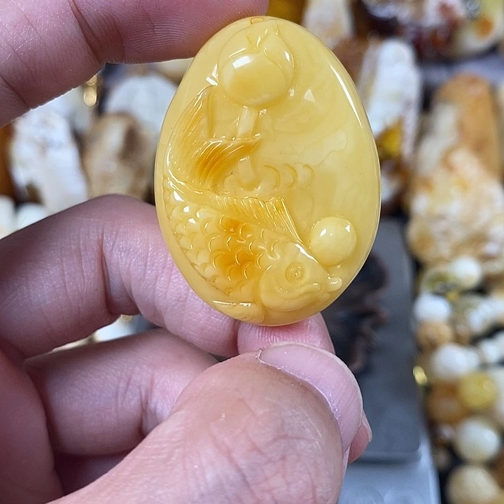 琥珀未镶嵌裸石我