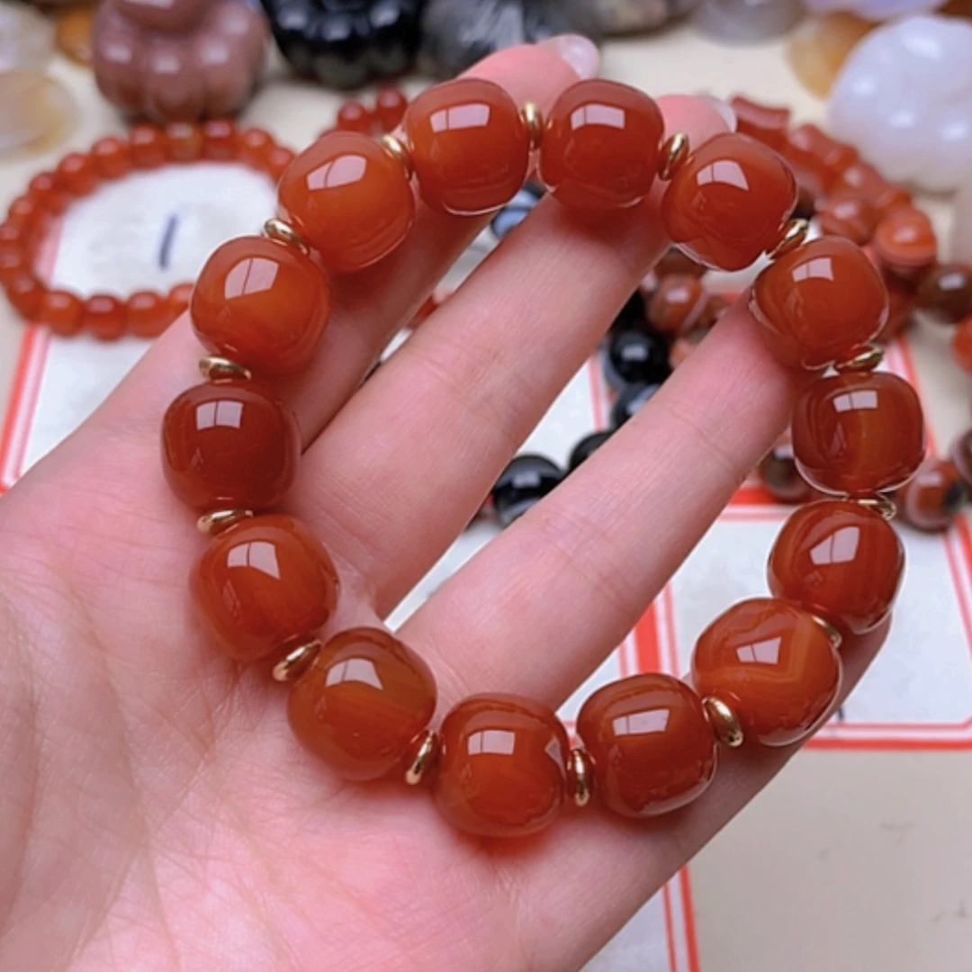 【闪购商品】未镶嵌玛瑙/玉髓珠宝半成品@*遥