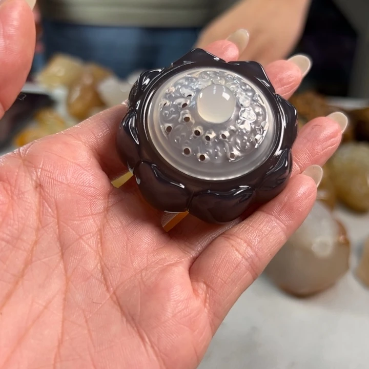 玛瑙/玉髓吊坠(不含链)未镶嵌