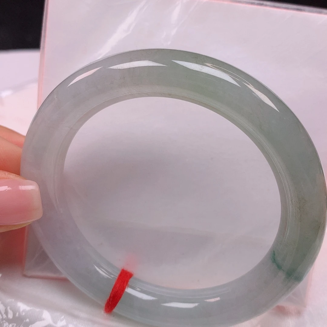 【闪购商品】未镶嵌手镯翡翠54圆条手镯
