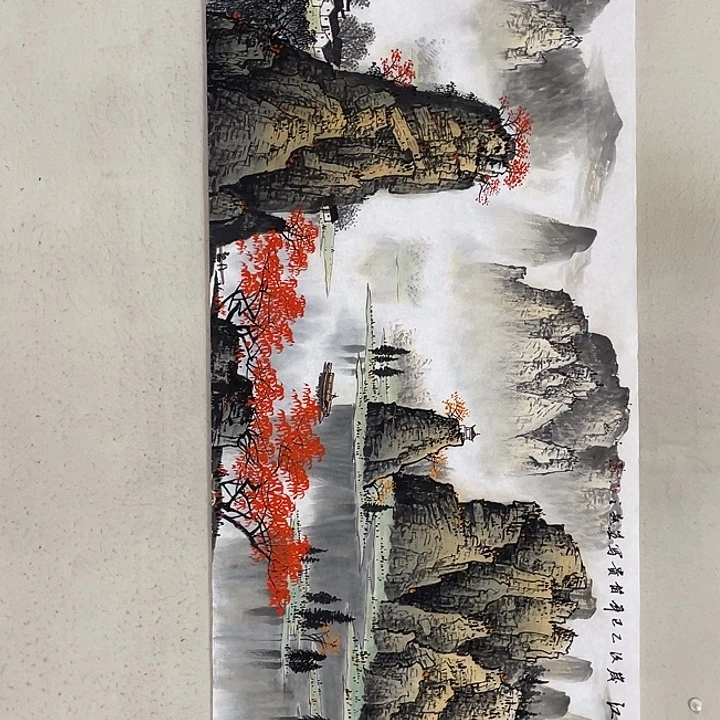 国画国画作品欣赏。国画