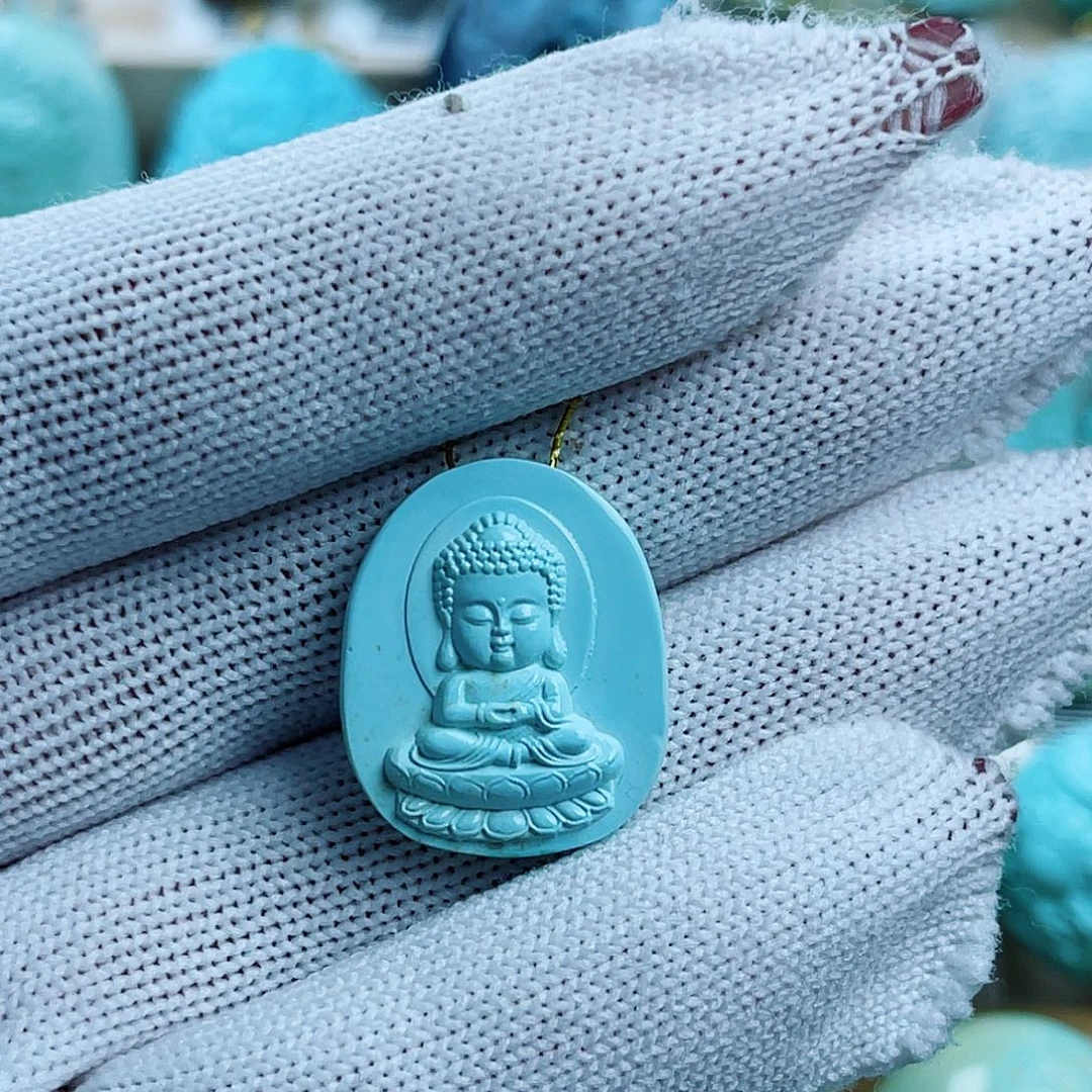 绿松石未镶嵌配饰