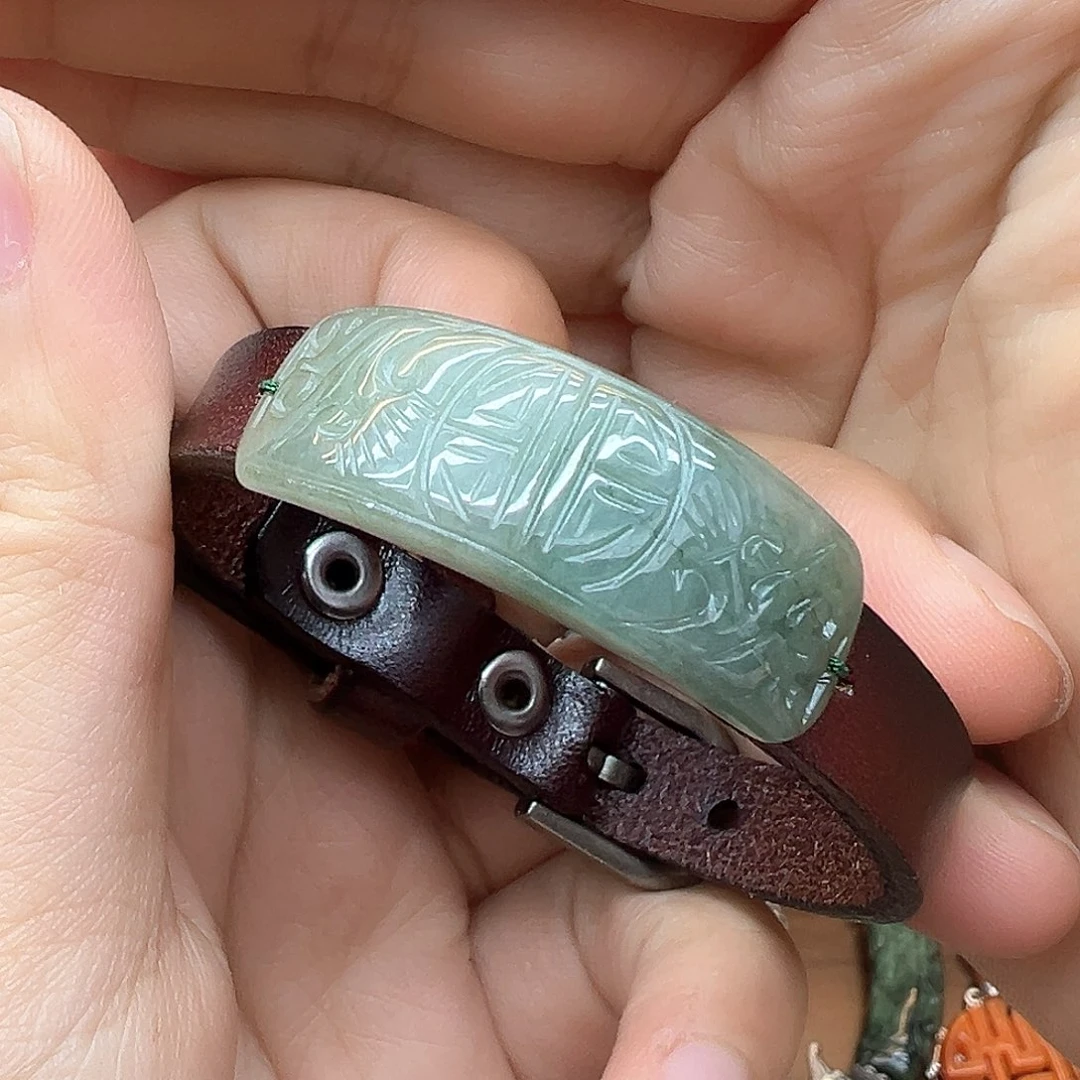 翡翠戒指未镶嵌炸