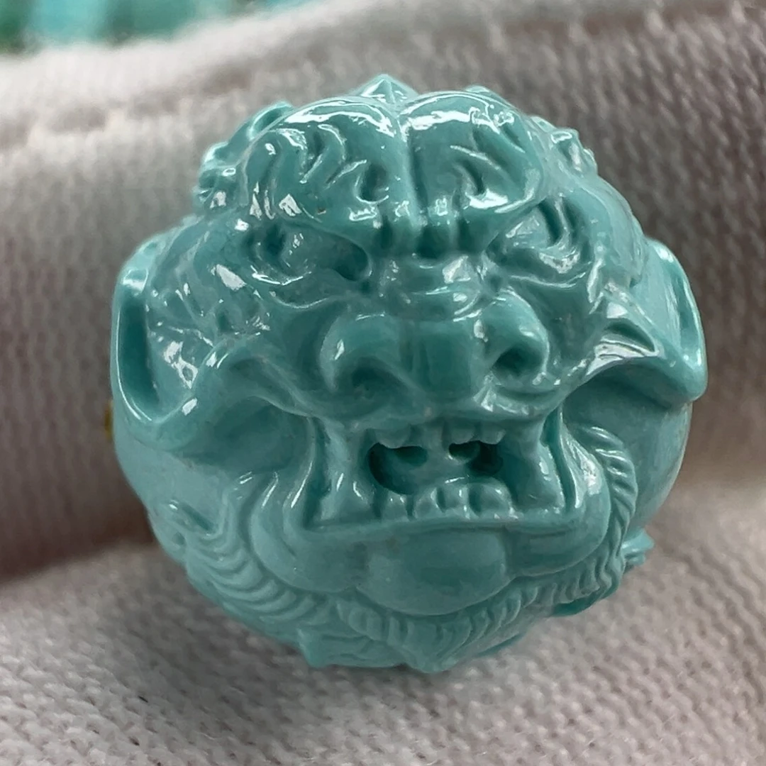 未镶嵌绿松石配饰12.7mm