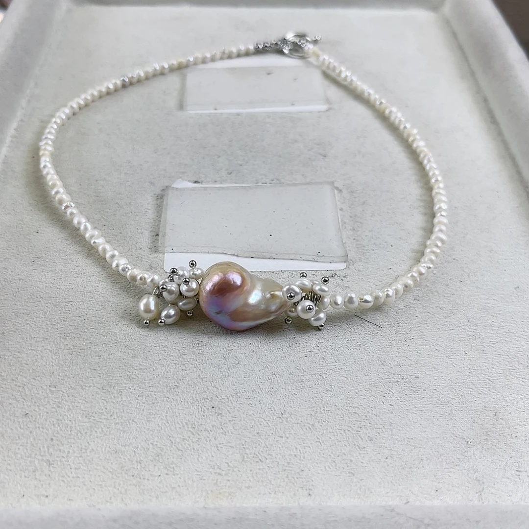 淡水珍珠项链未镶嵌【纯恬】