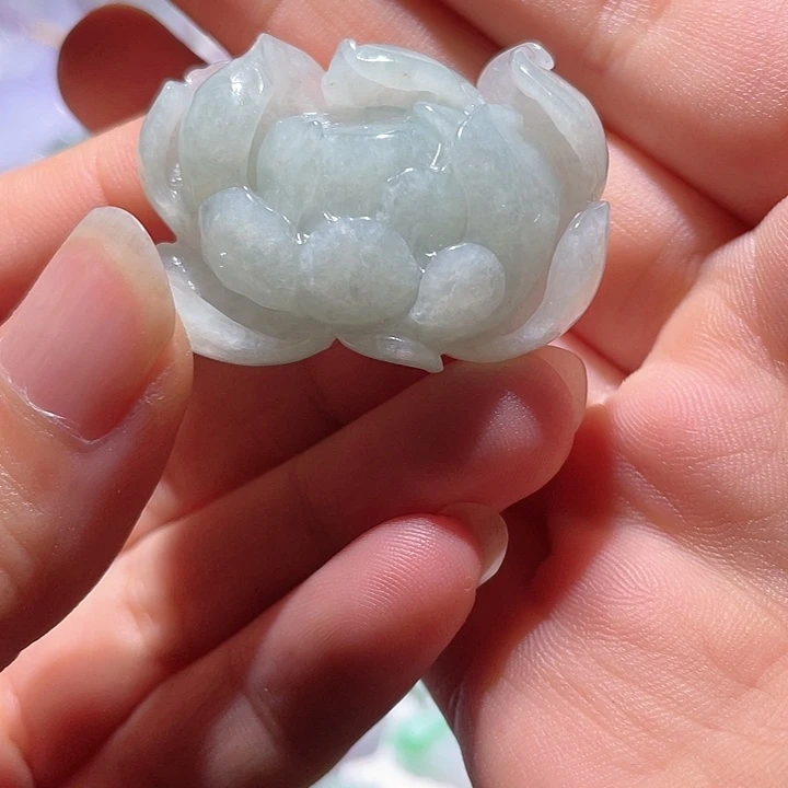 翡翠未镶嵌颈饰天然