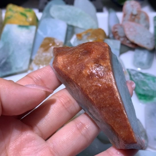 翡翠散珠翡翠边角料