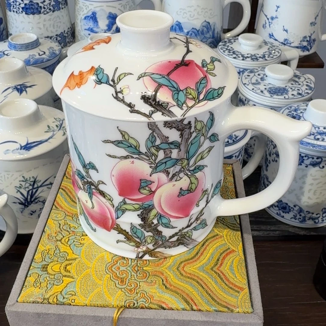 石***美杯子景德镇陶瓷高温陶瓷