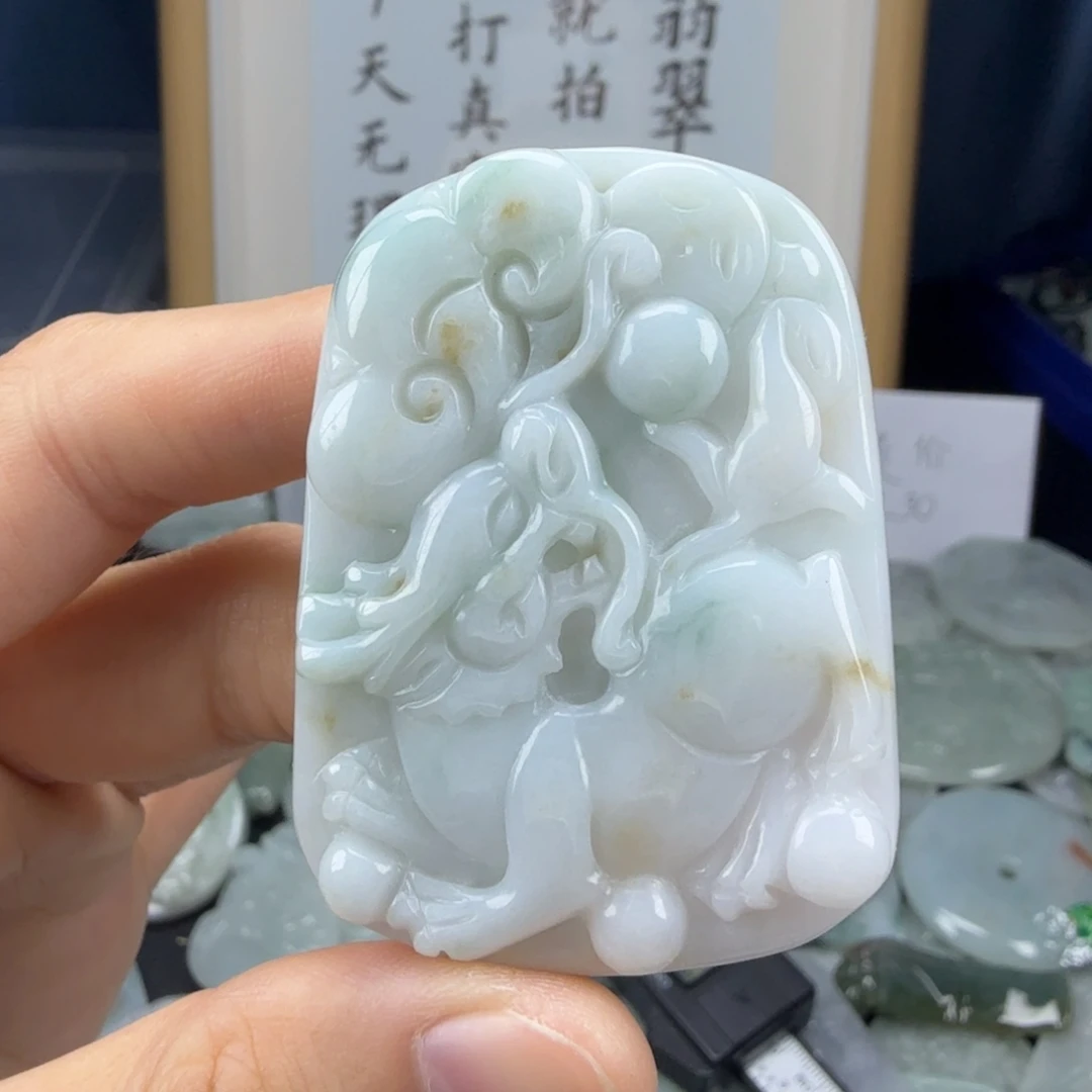 颈饰未镶嵌翡翠翡翠