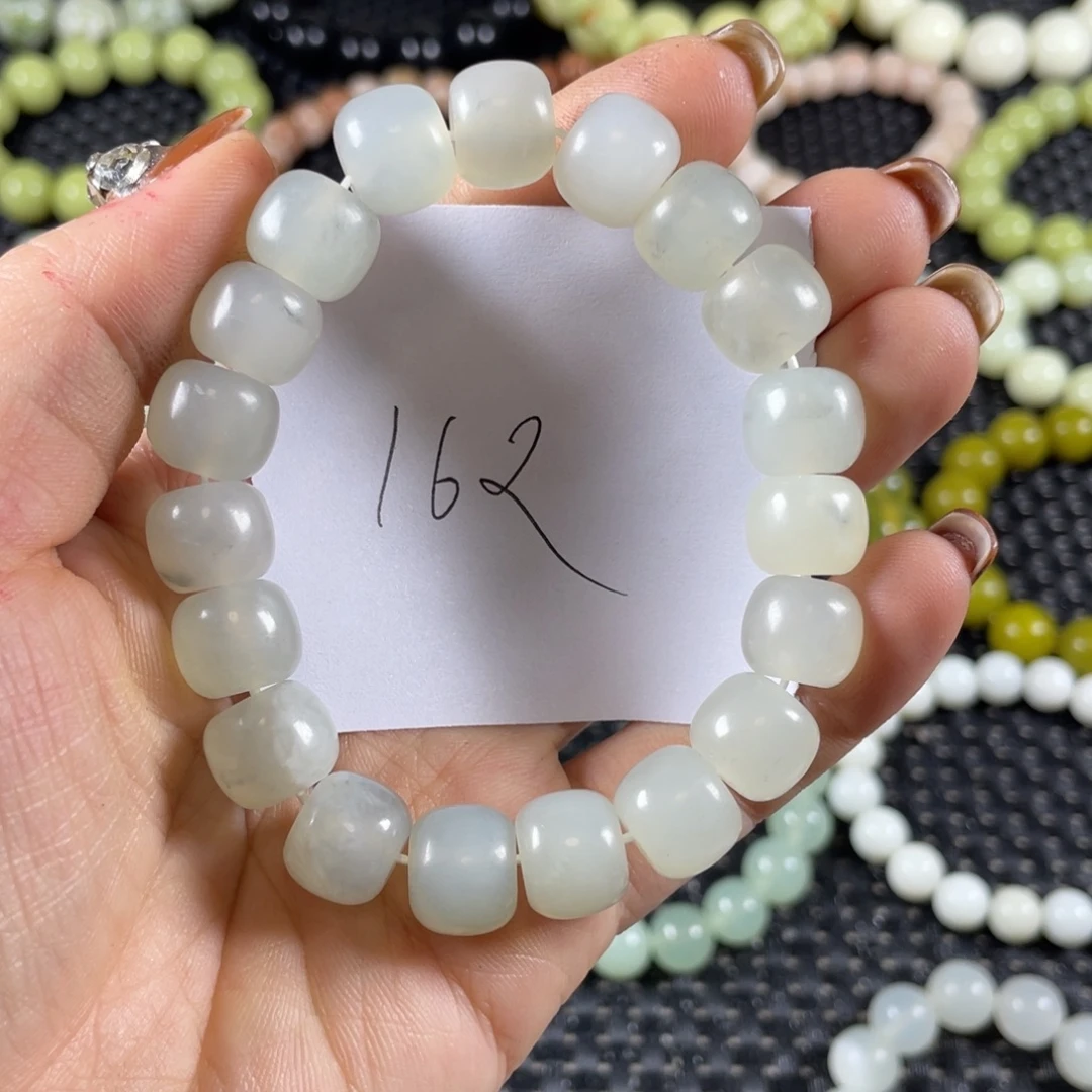 蛇纹石玉未镶嵌手链