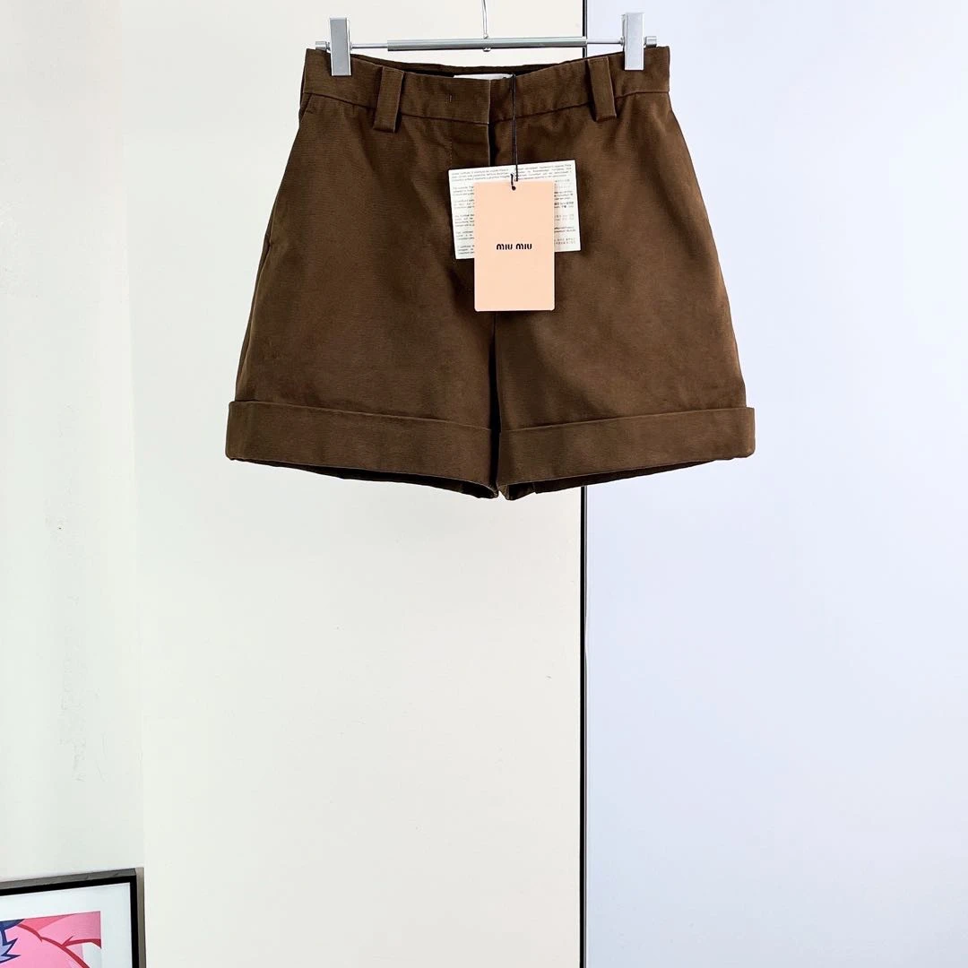未使用 MIU MIU/缪缪 短裤/38码/Xsps13604