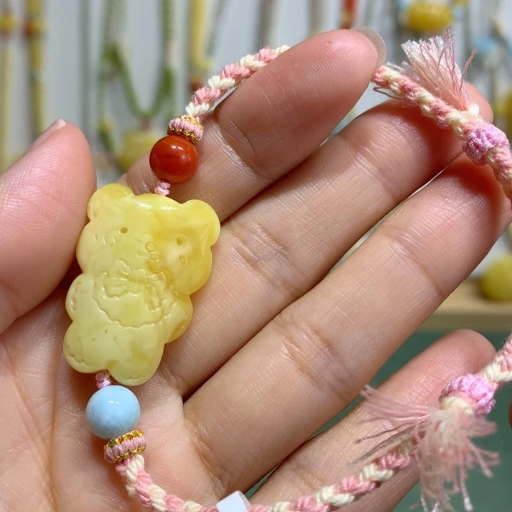 蜜蜡未镶嵌手链手绳
