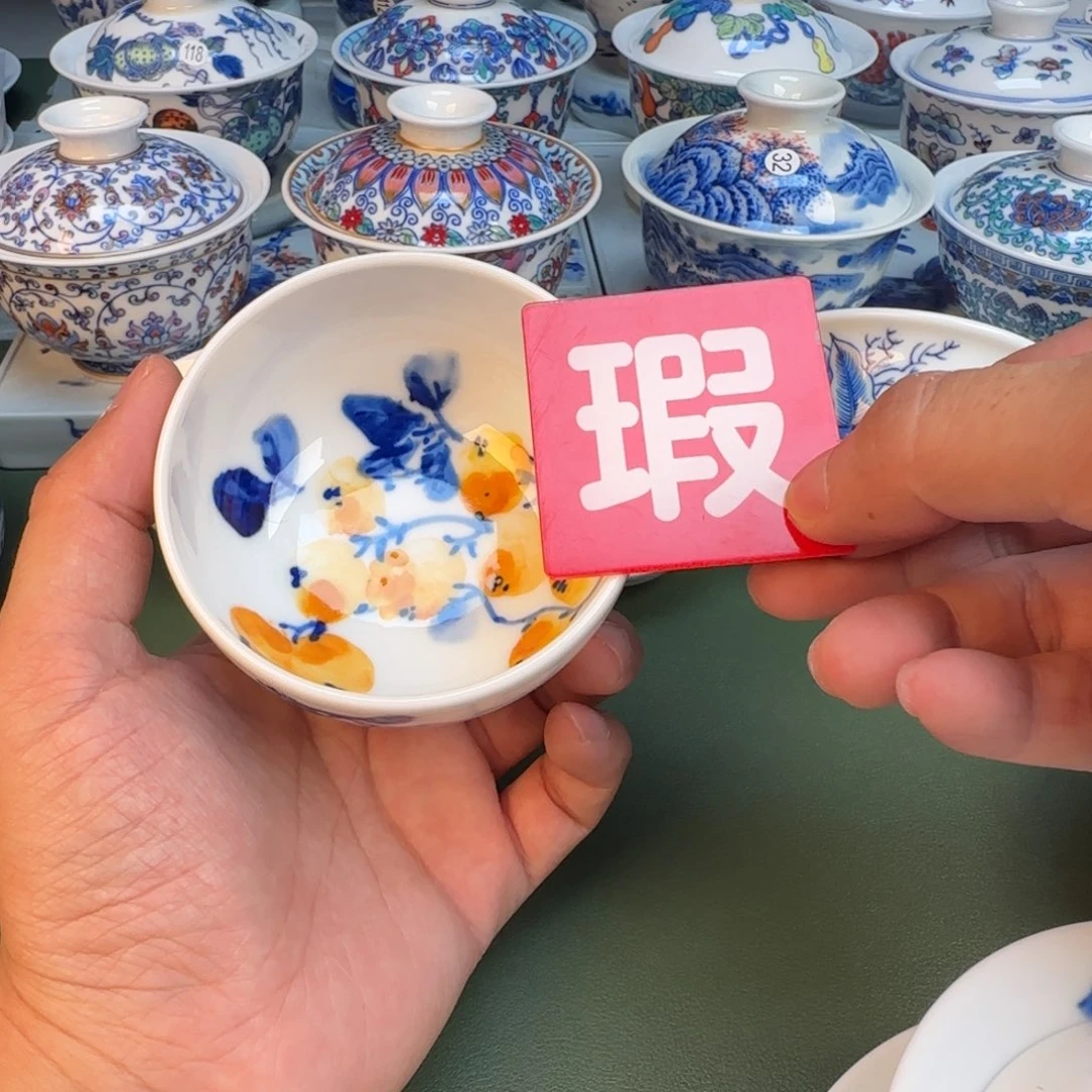 纯手工纯手绘茶具48