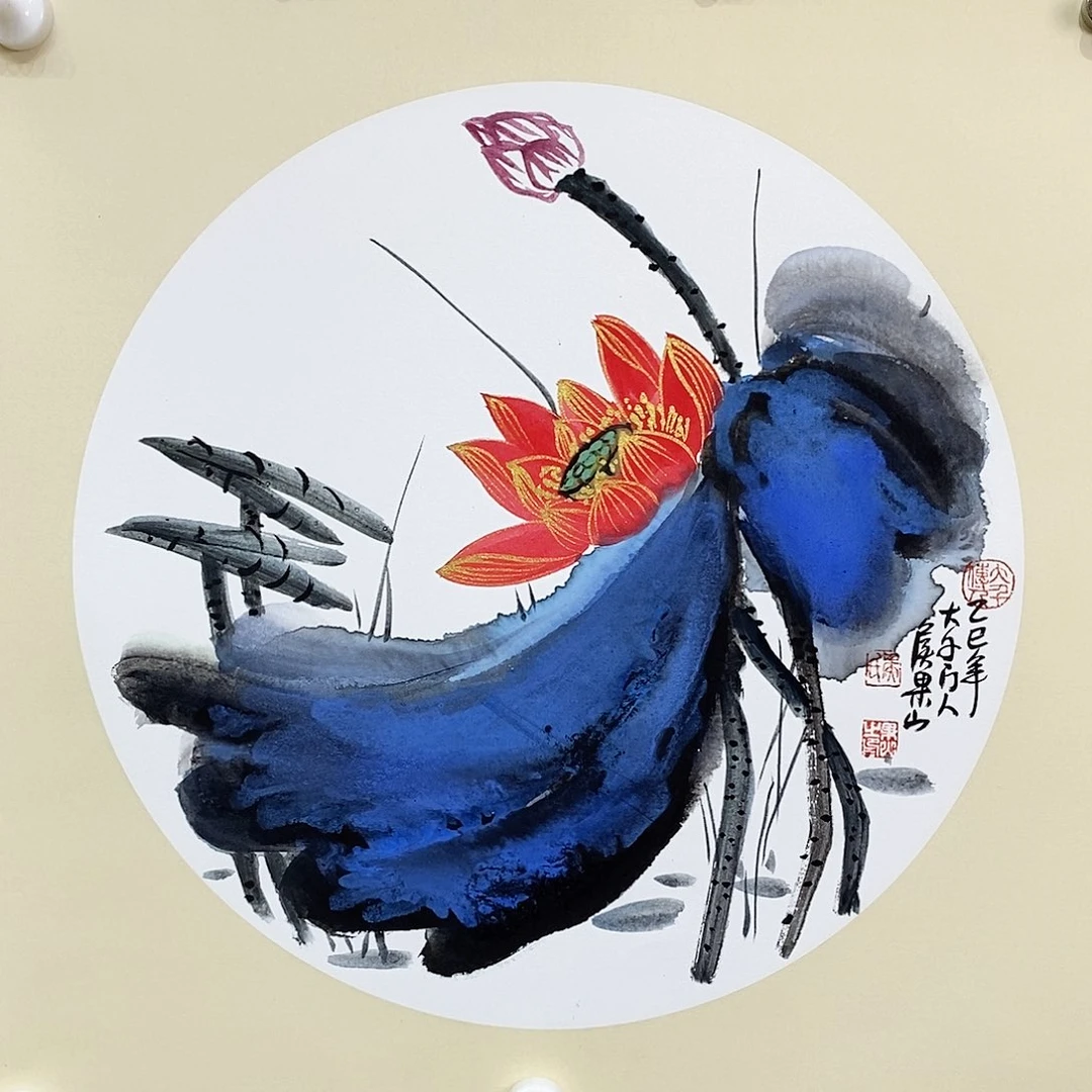 国画大风堂嫡传-侯果山老师作品路