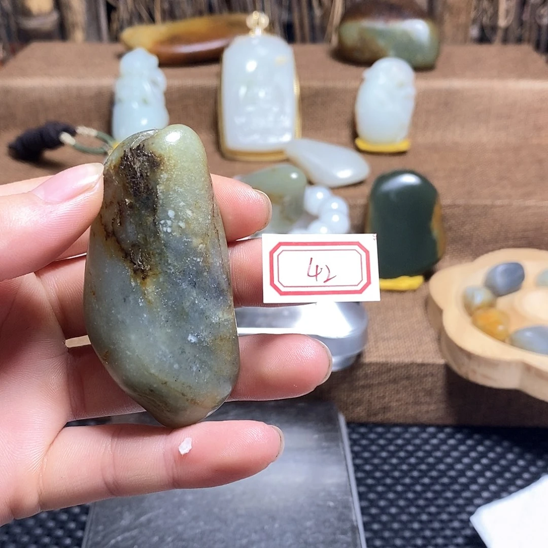 未镶嵌和田玉挂件42