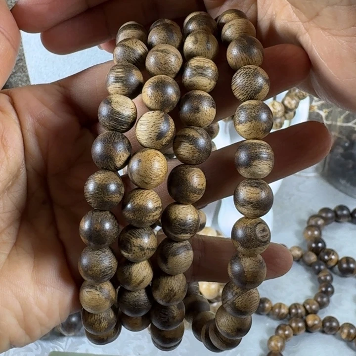 手串沉香五****福达拉干虎纹瘤