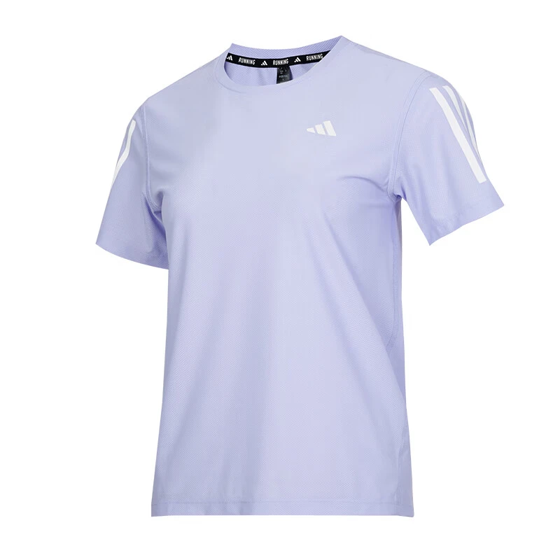 阿迪达斯女装运动服时尚短袖T恤舒适透气跑步训练运动上衣 JD6435