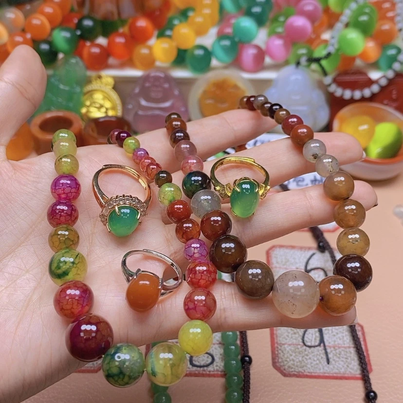 【闪购商品】玛瑙/玉髓颈饰未镶嵌H****正