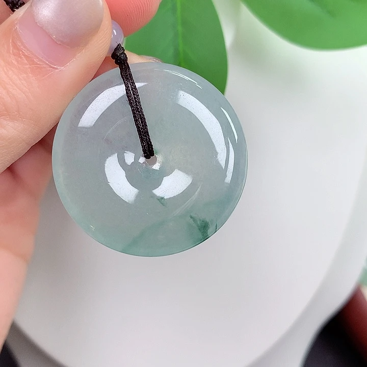 颈饰未镶嵌翡翠33.4-6.3mm