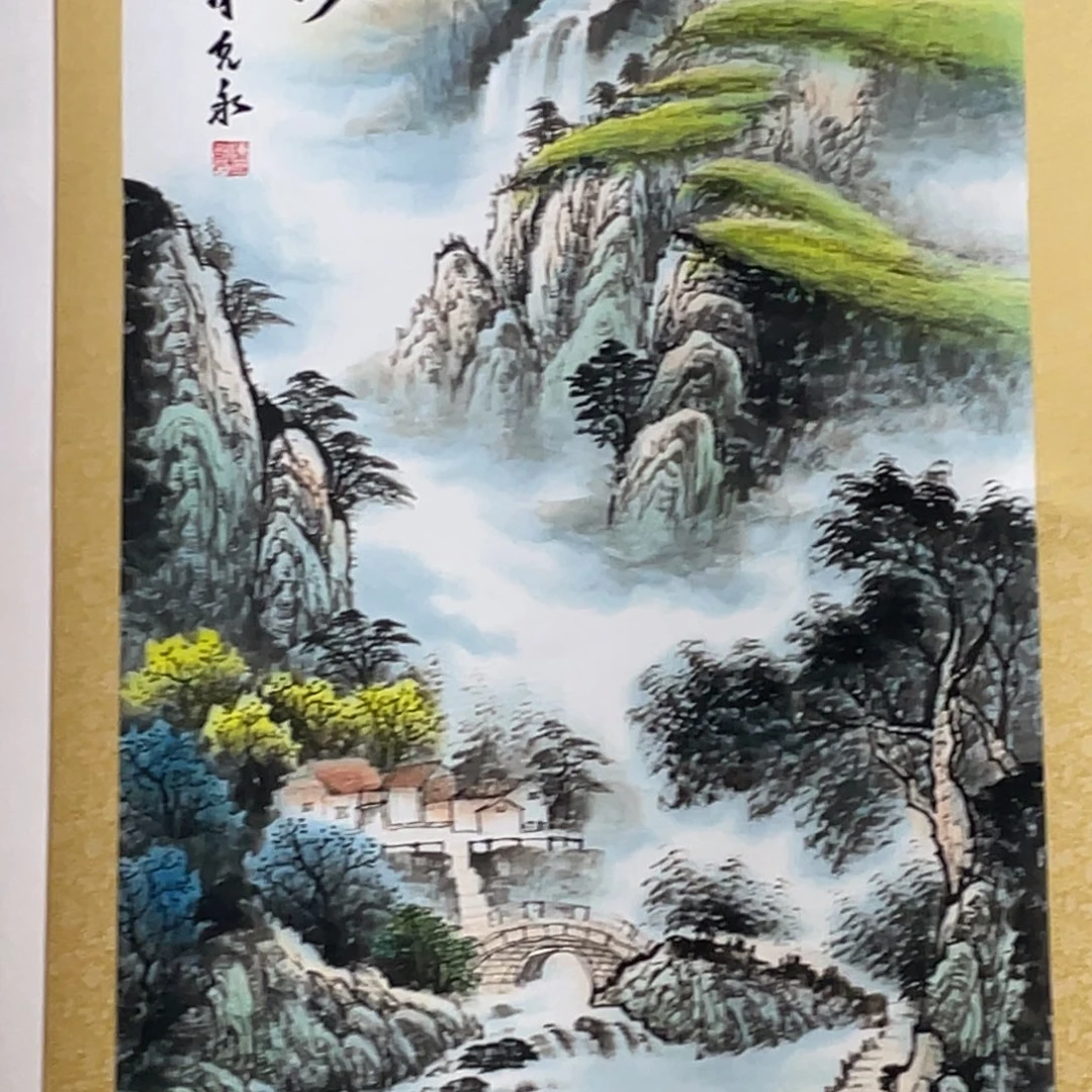 国画老师手笔手绘作品图N