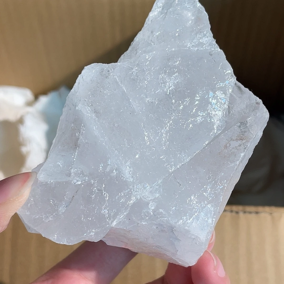 水晶未镶嵌手串白阿塞 40号