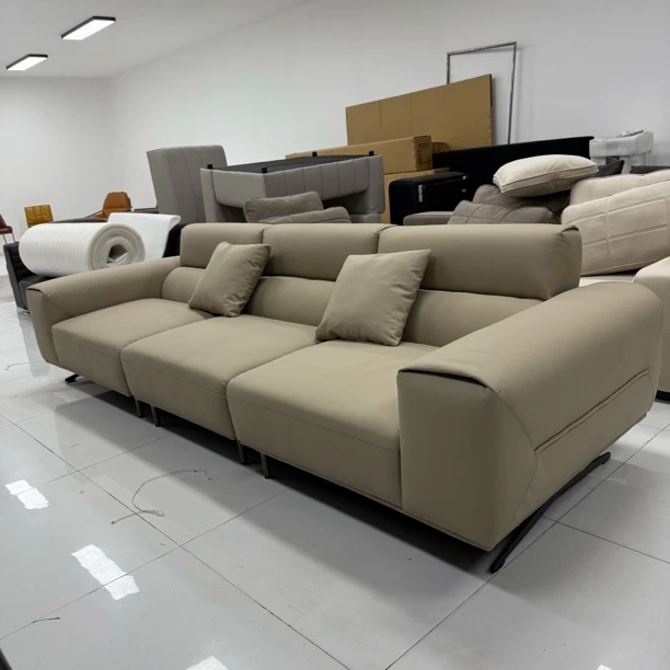 现代极简风雪橇沙发