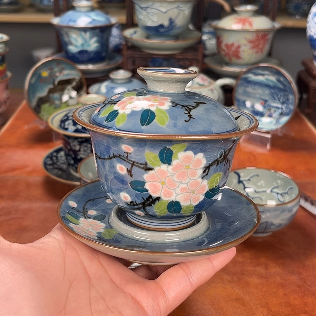 杯盖碗景德镇陶瓷