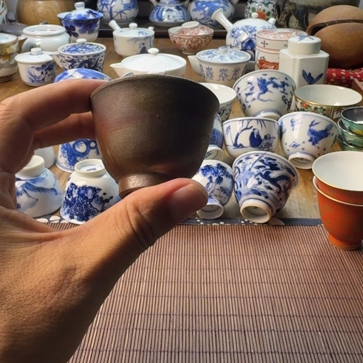 青花瓷器杯子茶具