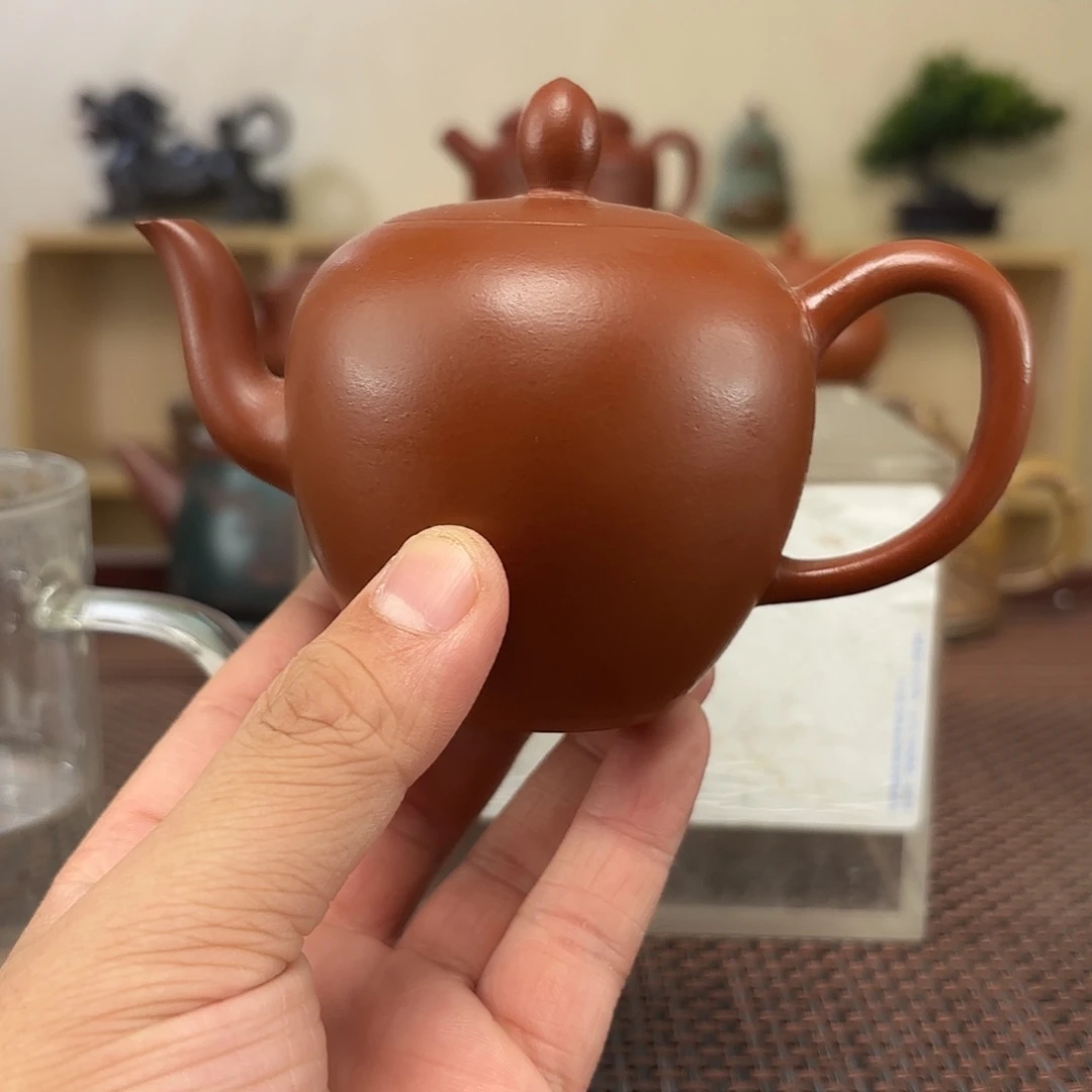 昆***猫茶壶紫砂微瑕处理