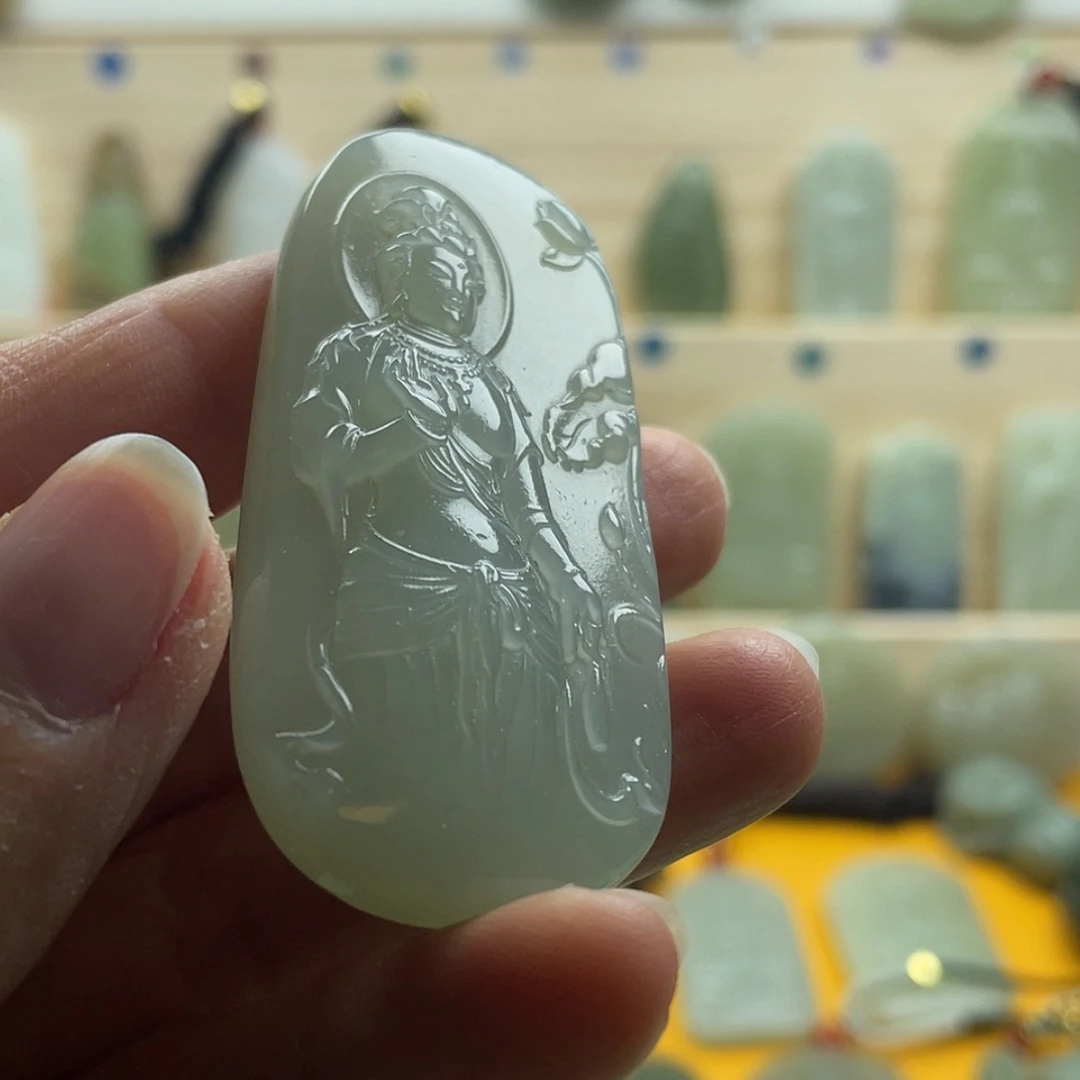 【闪购商品】站观音吊坠