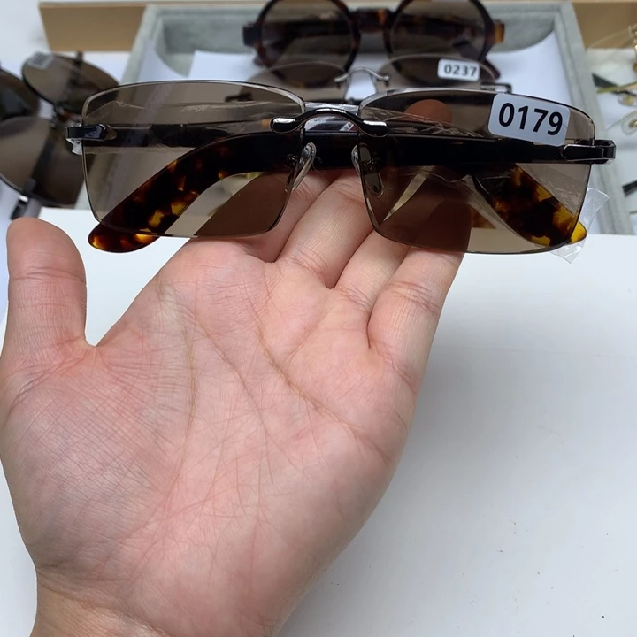 一体款无框茶水晶0179