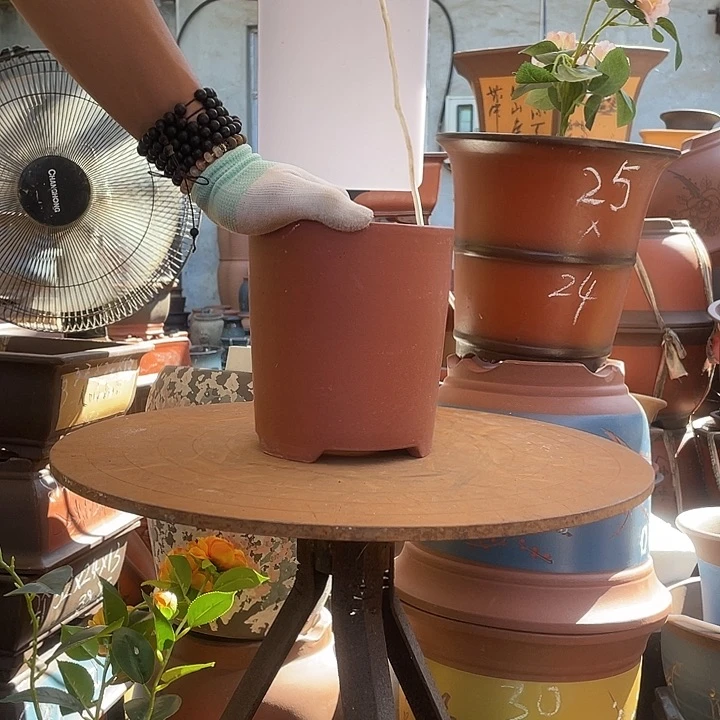 素面笔筒光板大花盆紫砂花盆