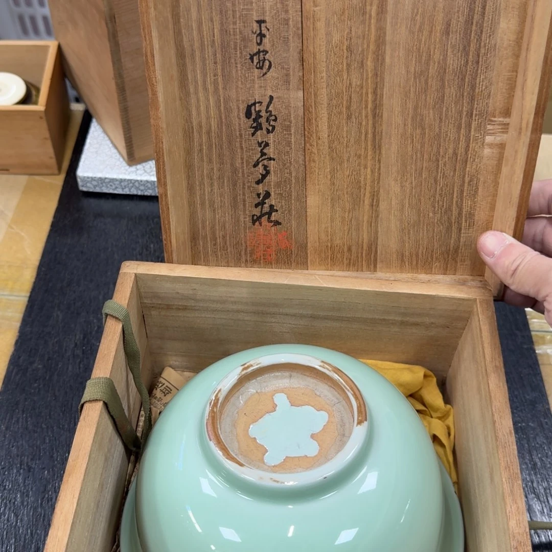 陶瓷日本中古工艺品摆件