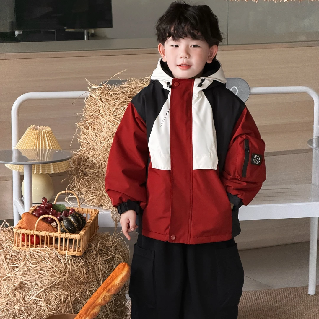 【档口原版】男童韩版冬季休闲男童百搭酷帅外套-17228