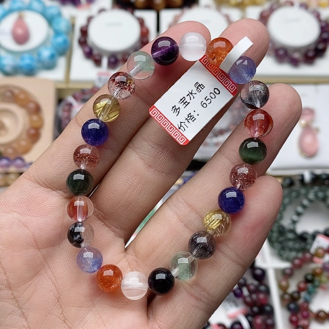 未镶嵌手链水晶水晶单圈手链未镶嵌