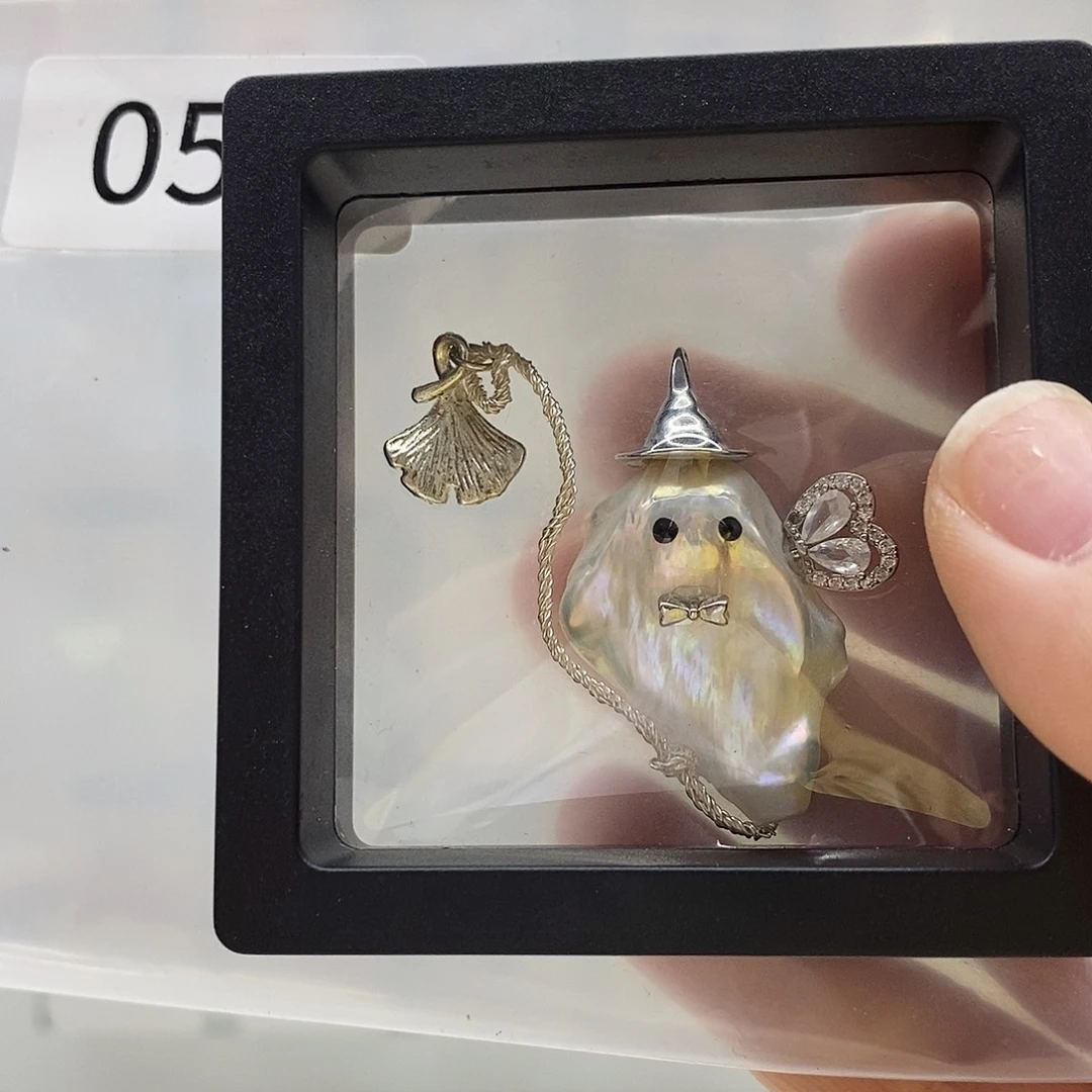 合金颈饰淡水珍珠