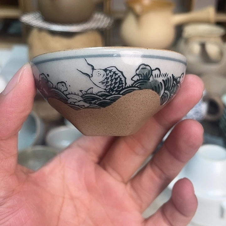 壶老段烧茶器茶具！