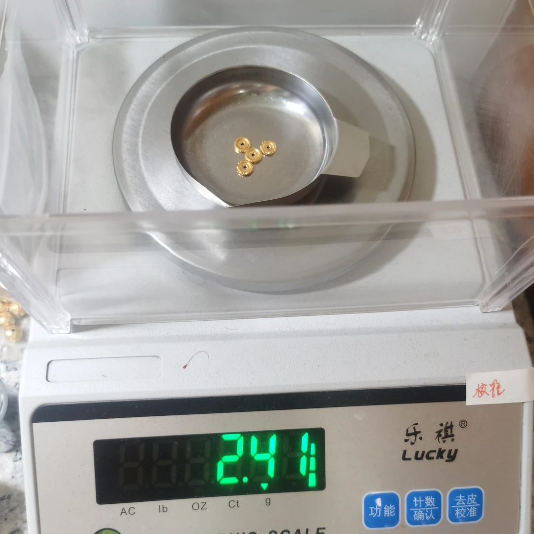 足金黄金文玩配饰