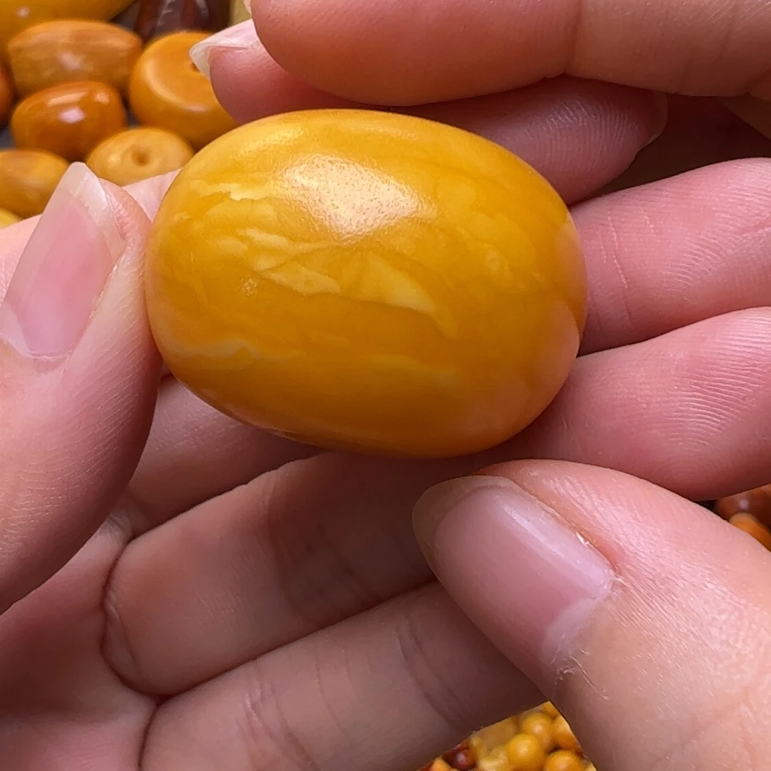 蜜蜡未镶嵌裸石甜甜圈