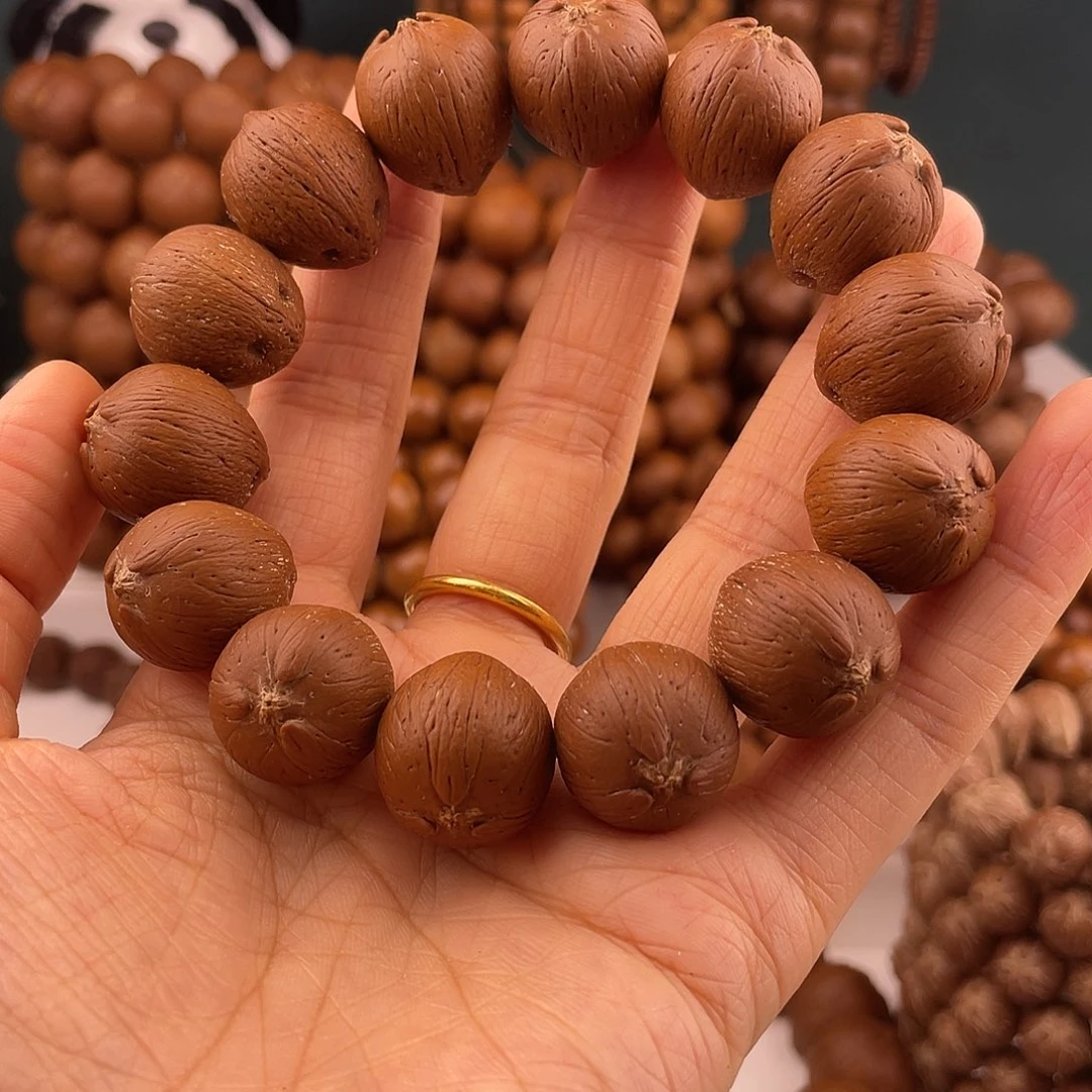 紫金鼠手串原皮紫金鼠