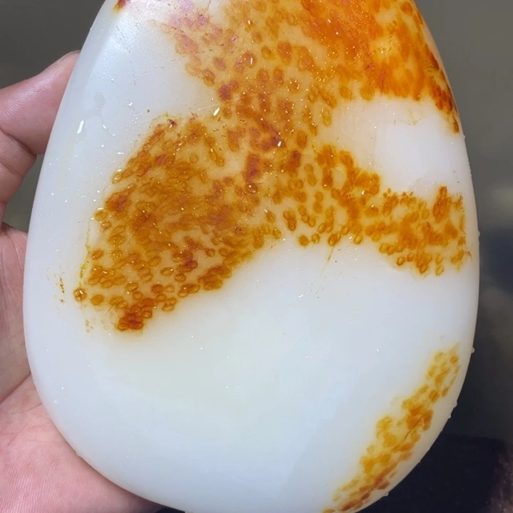 心***选羊脂白手镯料非常细腻